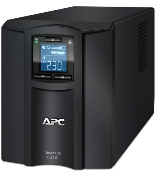 Источник бесперебойного питания APC Smart-UPS C SMC2000I/2000ВА/1300Вт/1 х IEC 320 C19 (компьютерная), 6 х IEC 320 C13 (компьютерная)