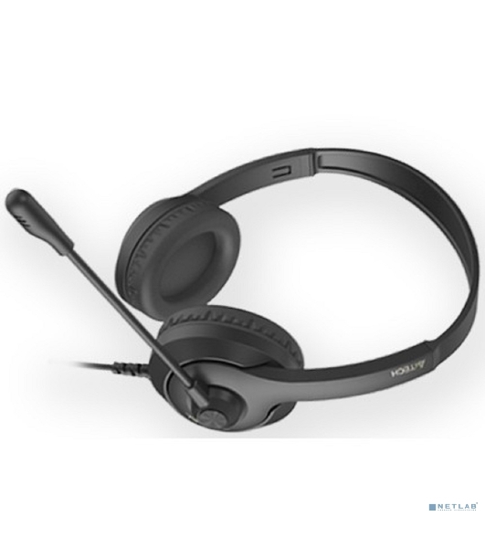 Гарнитура A4Tech Fstyler FH100 чёрный, проводная
