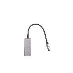 Кабель-переходник USB 3.1 Type-C -->RJ-45 1000Mbps Ethernet, Aluminum Shell, 0.15м VCOM DU320M, фото7