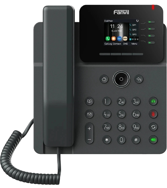 Телефон IP Fanvil V61G черный
