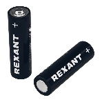 Батарейка алкалиновая Rexant AA/LR6 пальчиковая 1,5В блистер 12 шт., фото 1