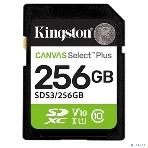 Флеш карта SDXC UHS-I Kingston Canvas Select Plus 256 Gb, 150 МБ/с, Class 10, SDS3/256Gb, фото3