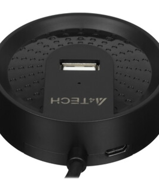 Разветвитель USB 2.0 A4Tech HUB-20 4порт. черный