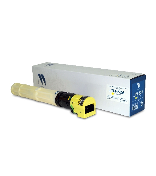 Картридж лазерный NVPrint совместимый NV-TN-626 Yellow для Konica Minolta Bizhub-C450i/Bizhub-C550i/Bizhub-C650i (ACV1250) (28000k)