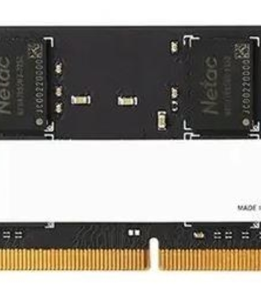 Оперативная память NETAC Basic, DDR4, 4GB (1x4GB), 2666MHz, CL19, SO-DIMM