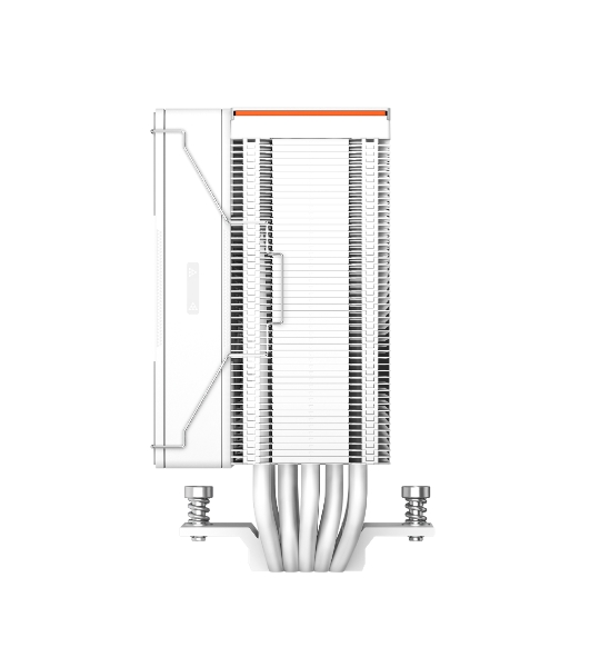 Кулер для процессора PCCooler RZ500 белый 120мм алюминий+медь 2200rpm 32db 4-pin 250W 155мм
