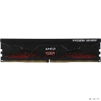 Оперативная память AMD Radeon R5, DDR5, 16GB (1x16GB), 4800MHz, CL40, DIMM, с радиатором, черный, фото4