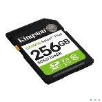 Флеш карта SDXC UHS-I Kingston Canvas Select Plus 256 Gb, 150 МБ/с, Class 10, SDS3/256Gb, фото 1