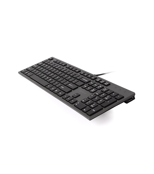 Клавиатура A4Tech KV-300H проводная, USB Type-A, серый
