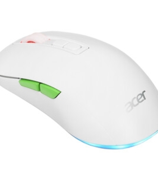 Мышь Acer OMR503 светло-серый оптическая 3200dpi silent беспров. BT/Radio USB 4but (ZL.MCE11.01C)