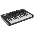 MIDI клавиатура 231509 Arturia MiniLAB 3 Rose Quartz 25 клавиш, 8 энкодеров, 8 RGB пэдов, 8 фейдеров, дисплей, сенсорные регуляторы Pitch/Modulation, MIDI-выход, 1/4' Jack вход педали, режим Chord, арпеджиатор, USB-C, фото3