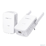 Комплект гигабитных Wi-Fi адаптеров Mercusys Powerline AV1000 Powerline kit with 300Mbps Wi-Fi, plug and play, up to 300 meters over an existing electrical circuit, the kit includes a MP510 and a MP500., фото9
