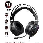 Гарнитура Redragon Lamia 2 чёрный, проводная, USB, подсветка, фото32