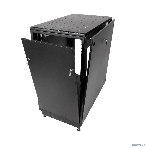 Шкаф телекоммуникационный напольный 18U (600x800) дверь стекло, черный (ШТК-М-18.6.8-1ААА-9005), фото9