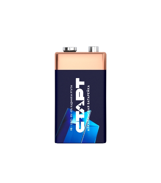 Батарейка СТАРТ 6LR61-BL1 10/200 (1 шт)