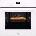 Встраиваемый духовой шкаф Electrolux EOF5F50BV, Электрический духовой шкаф с конвекцией, приготовление на пару, объем 65 л, 8 режимов, очистка каталитическая, 2 стекла в дверце, направляющие проволочные + телескопические (1 уровень)белый, фото6