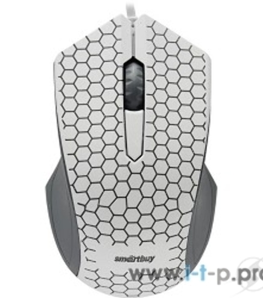 Мышь проводная Smartbuy ONE 334 белая SBM-334-W