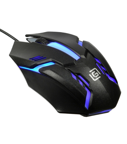 Мышь проводная Oklick 396M INSOMNIA черный, 1000 dpi, USB, кнопки - 3