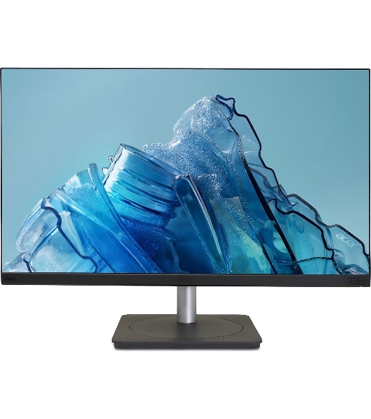 Монитор 23.8' Acer CB243Ybemipruzxv Vero IPS 1920x1080, 75 Гц, 1 мс, 16:9, 250 кд/м2, 1xHDMI, 1хDP, 1хRJ-45, 1x3.5 мм, 4xUSB, HDR400, встроенные динамики, черный