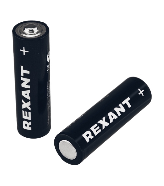 Батарейка алкалиновая Rexant AA/LR6 пальчиковая 1,5В блистер 24 шт.