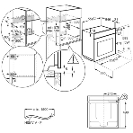 Духовой шкаф электрический Electrolux EOB8S39H черный, фото4