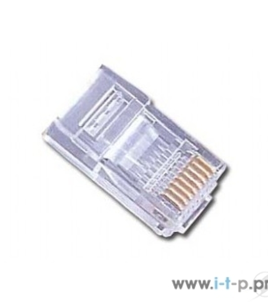 Вилка RJ-45 (8P8C) PLUG3UP6/10 универсальная cat.5e, контакты 6 микродюймов' (10 шт.)