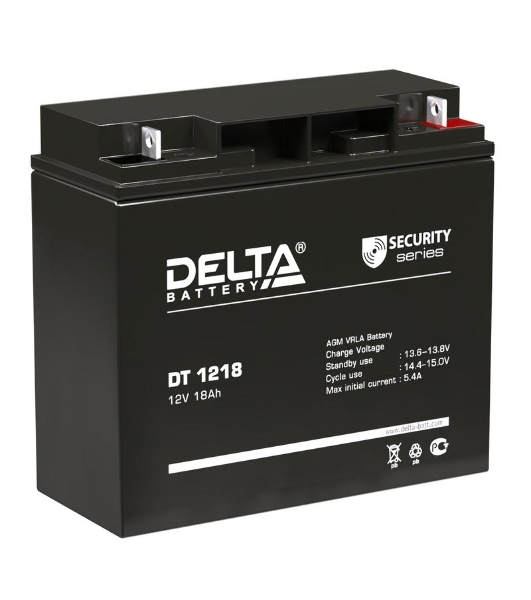 Батарея для ИБП Delta DT 1218 (12V, 18Ah)