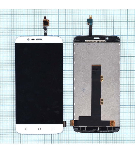 Дисплей для ZTE Blade A310 белый