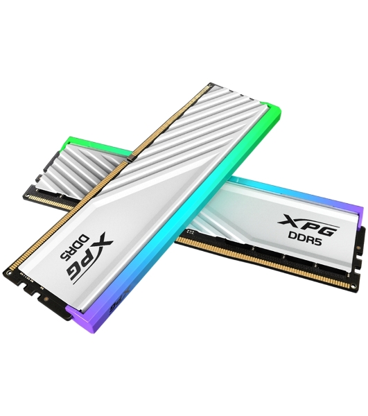 Оперативная память XPG Lancer Blade, DDR5, 32GB (2x16GB), 6000MHz, CL30, DIMM, с радиаторами, RGB, белый
