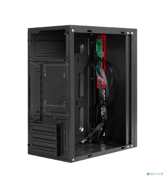 Компьютерный корпус Minitower ExeGate BAA-403 (mATX, без БП, 2*USB, HD Audio, черный)