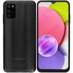 Дисплей (модуль) для Samsung Galaxy A03S SM-A037F в сборе с тачсркином (full size) черный, фото3