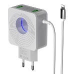 Сетевое зарядное устройство MORE CHOICE NC81i СЗУ 1USB+1Type-C 3.0A PD 20W+ QC3.0, белый, фото9