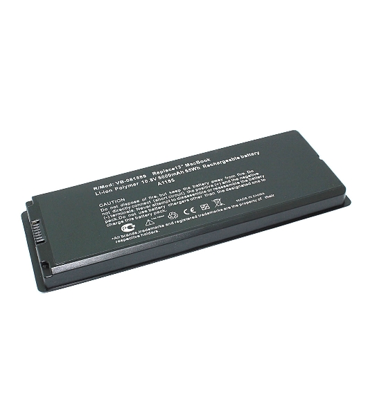 Аккумуляторная батарея для ноутбука Apple MacBook A1185 A1181 5000mAh черный OEM