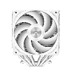 Кулер для процессора PCCooler RZ620 WH (260W, 4-pin PWM, 158мм, Al/Cu, 6x6мм, 2x120мм, 86.73CFM, 32dBA, 1800RPM, S: 1851/1700/1200/115X, AM5/AM4, белый), фото11