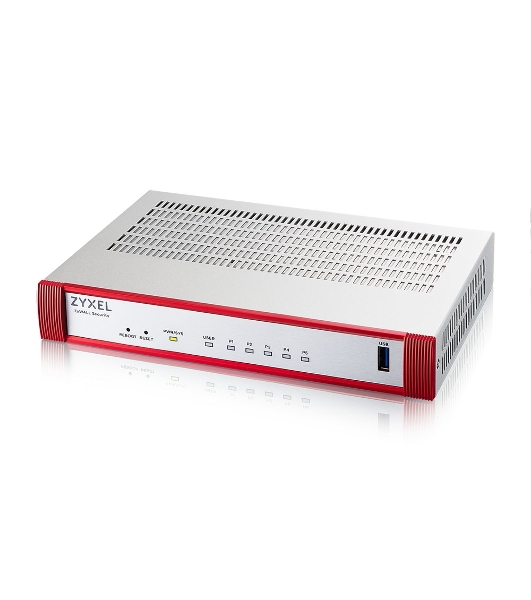 Межсетевой экран Zyxel USG FLEX 50H с подпиской Gold на 1 год (AV, CF, IDP/DPI, Sandboxing, SecuReporter), 5xRJ-45: 1G (LAN/WAN), 1xUSB3.0 **