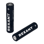 Батарейка алкалиновая Rexant AAA/LR03 мизинчиковая 1,5В блистер 4 шт., фото 1