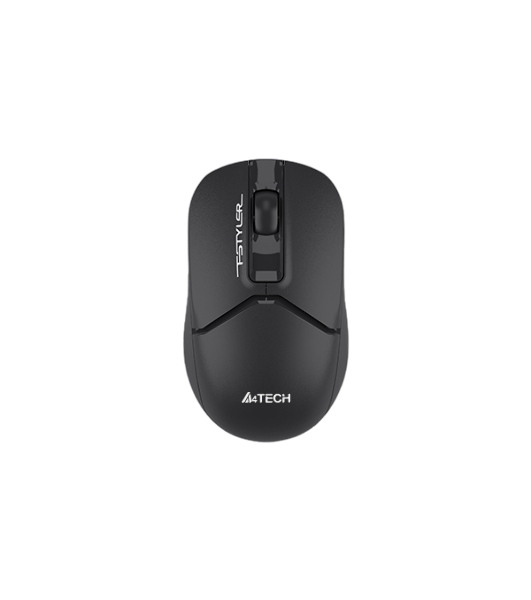 Мышь беспроводная A4Tech Fstyler FB12 черный, 1200 dpi, радиоканал, Bluetooth, USB, кнопки - 3