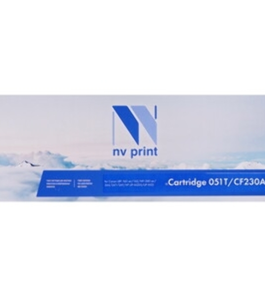 Картридж лазерный NVPrint совместимый NV-051T/CF230AT для Canon LBP-160 ser/162/MF-260 ser/264/267/269/HP LJP-M203/LJP-M227 (1700k)