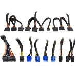 Блок питания серверный 1200W ExeGate EX292199RUS ServerPRO-1200RADS (ATX, for 3U+ cases, КПД 82% (80 PLUS), 14cm fan, 24pin, 2(4+4)pin, 6xPCIe, 8xSATA, 4xIDE, Cable Management, black), фото8