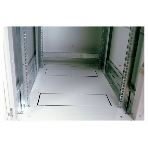 Шкаф коммутационный ЦМО ШТК-М-18.6.6-1ААА 18U 600x600 мм пер. дв. стекл задн. дв. стал. лист 2 бок. пан. направл. под закл. гайки 270 кг серый, фото3