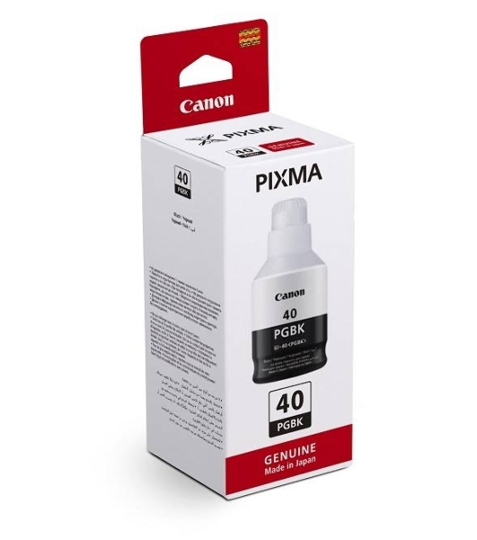 Контейнер с чернилами Canon GI-40 BK для GM2040/G5040/G6040. Черный. 6000 страниц.