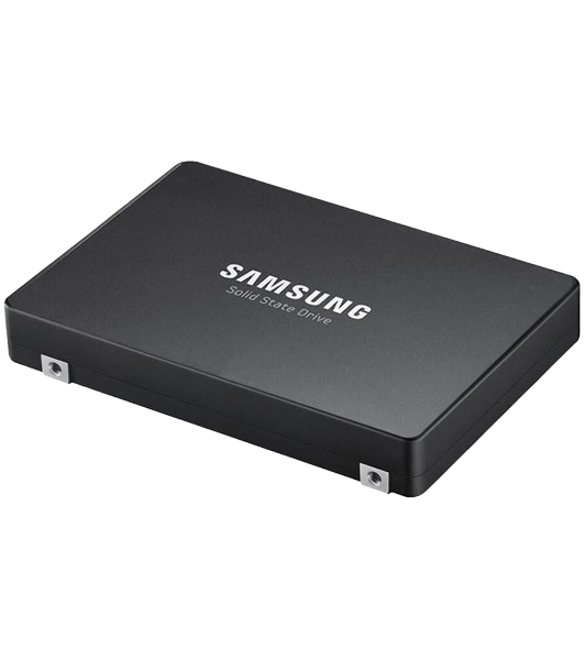 Накопитель SSD Samsung Enterprise PM9A3 черный MZQL2960HCJR-00A07 960Gb, PCIe 3.1 x4, 2.5', U.2, NVMe, R/W 3200/1100
