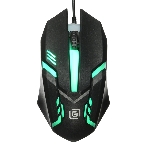 Мышь проводная Oklick 396M INSOMNIA черный, 1000 dpi, USB, кнопки - 3, фото12