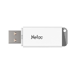 Флешка USB Netac U185 (NT03U185N-256G-30WH), 256Gb, USB 3.0, R/W 100/25, белый/серый, фото6