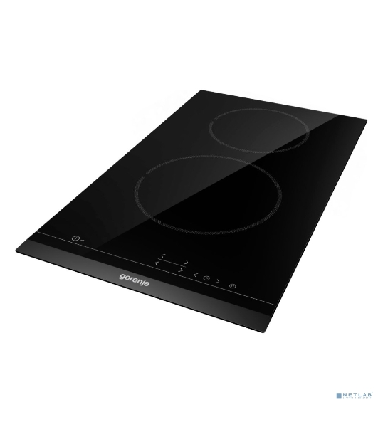 Варочная панель Gorenje ECT321BCSC, конфорок: 2 шт., стеклокерамика, независимая, черный