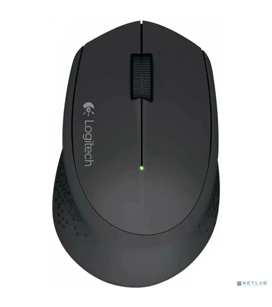 Мышь беспроводная Logitech M280 серый, 1000 dpi, радиоканал, USB, кнопки - 3