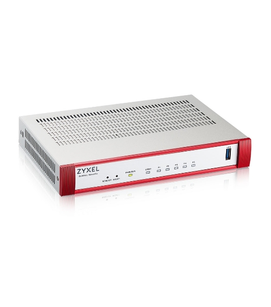 Межсетевой экран Zyxel USG FLEX 50H с подпиской Gold на 1 год (AV, CF, IDP/DPI, Sandboxing, SecuReporter), 5xRJ-45: 1G (LAN/WAN), 1xUSB3.0 **
