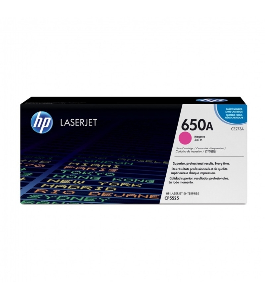 Картридж лазерный HP CE273A пурпурный для CLJ CP5520/5525 15000 стр.