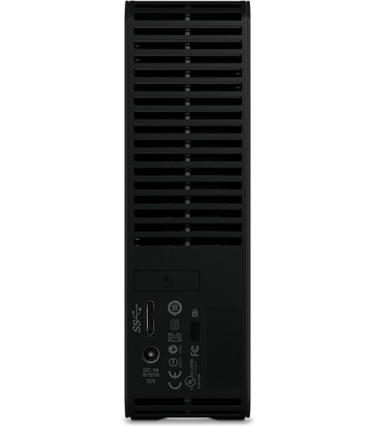 Внешний HDD 3.5' Western Digital Elements Desktop, 6TB, USB 3.2 Gen 1 Type-A, 5400 rpm, черный