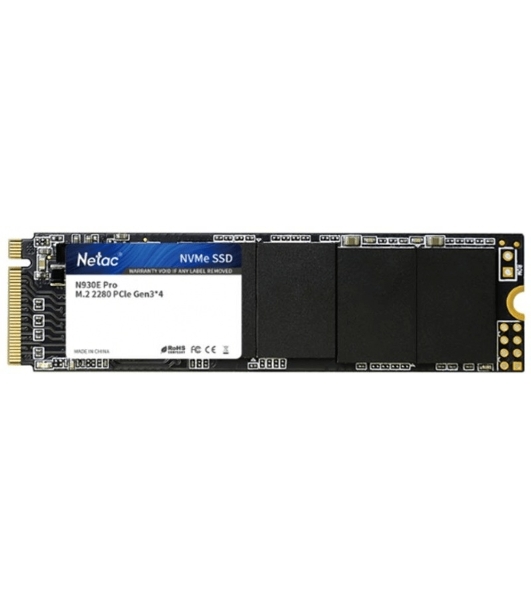 Накопитель SSD Netac N930E Pro, 1Tb, PCIe 3.0 x4, M.2 2280, NVMe, R/W 2130/1720